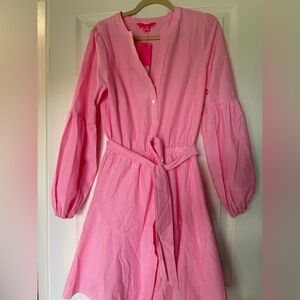 NWT Lilly Pulitzer Carla Roxie Pink Dress size 8